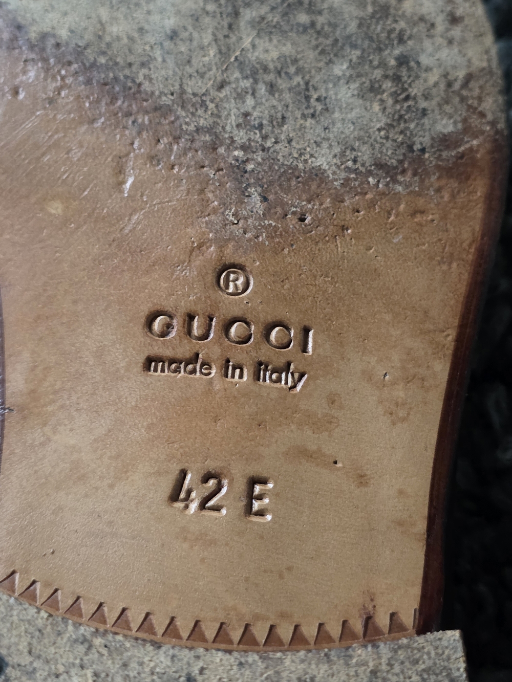 Gucci Dark Brown Leather Penny Loafers - Picture 13 of 16